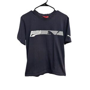 Puma Mens Short Sleeve Graphic Logo T-Shirt Size Small Casual Tee Streetwear